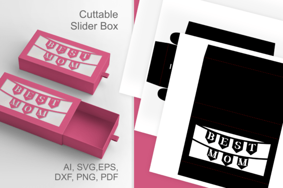 Download Best Mom Banner Slive N Drawer Favor Box - Mom Collection