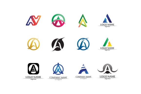 Download A Logo Design Font and a Letter Design - Design font Collection