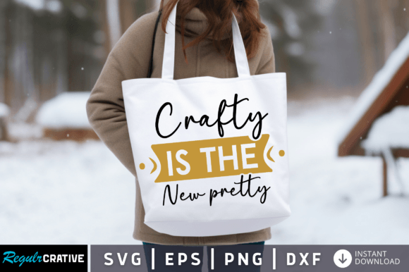 Download Crafty is the New Pretty Svg Design - Craf Collection