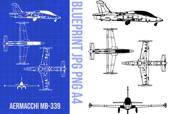 Download AirCraft Blueprints Poster - Premium Bundle