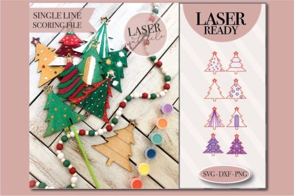 Download Christmas Tree Ornaments for DiY Craft Kits - Craf Collection