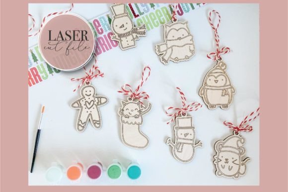 Download Christmas Ornaments for DiY Craft Kits - Craf Collection