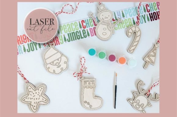 Download Christmas Ornaments for DiY Craft Kits - Craf Collection